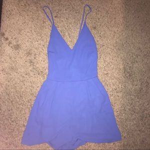 Lush Blue Romper Size Large